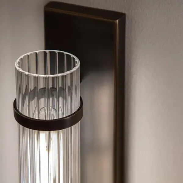 Shaw Wall Light - Old Bronze, Brass