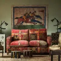 Silas Custom Sofa Bed - Multicolor, Fabric