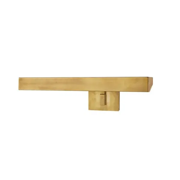 Single Picture Light Large - Brass, Metal