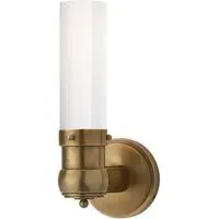 Single Wall Light - Antique Brass