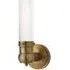 Single Wall Light - Antique Brass