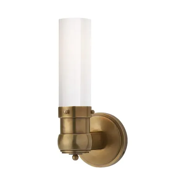 Single Wall Light - Antique Brass image
