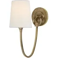 Single Wall Light - Brass, Metal