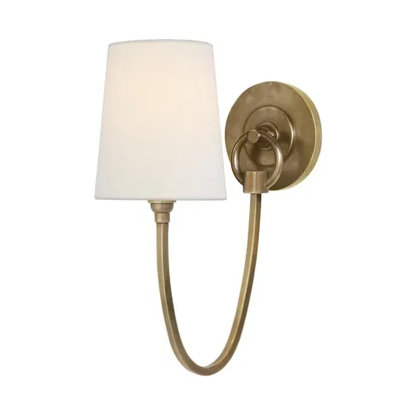 Single Wall Light - Brass, Metal image