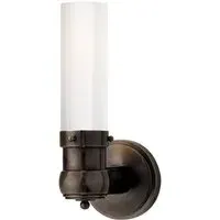 Single Wall Light - Bronze