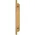 Single Wall Light Medium - Brass, Crystal