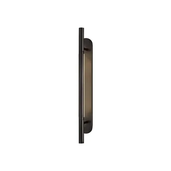 Single Wall Light Medium - Bronze, Crystal