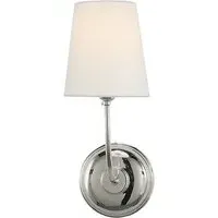 Single Wall Light - Polished Nickel