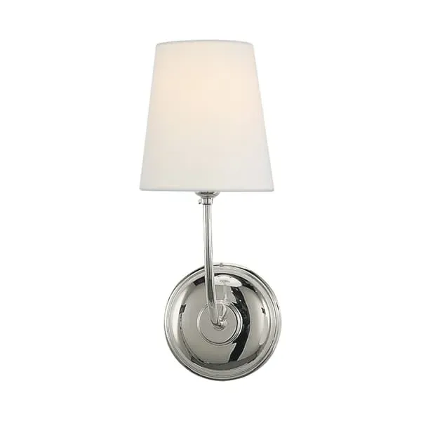 Single Wall Light - Polished Nickel