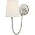 Single Wall Light - Polished Nickel