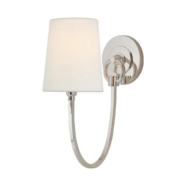 Single Wall Light - Polished Nickel