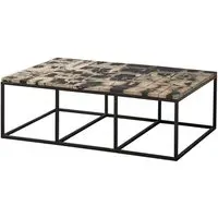 Slim Coffee Table - Brown, Petrified Wood