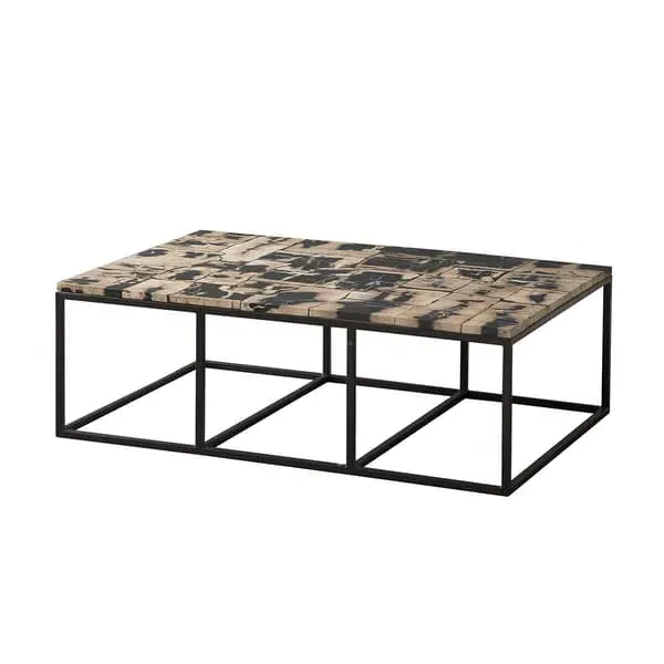 Slim Coffee Table - Brown, Petrified Wood image