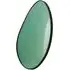 Small Convex Mirror - Green, Glass