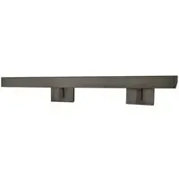 Small Double Picture Light - Bronze, Metal