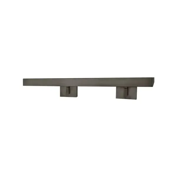Small Double Picture Light - Bronze, Metal