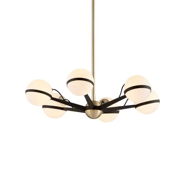 Small Galactic Sphere Chandelier - Multicolor, Glass