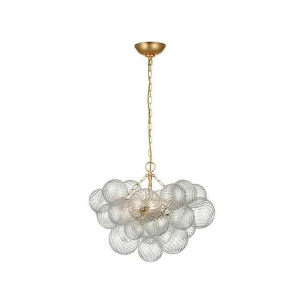 Small Glass Orb Chandelier - Gild, Glass image