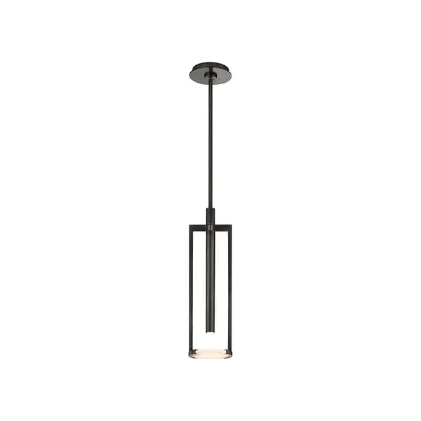 Small Melange Pendant Light - Bronze, Alabaster image