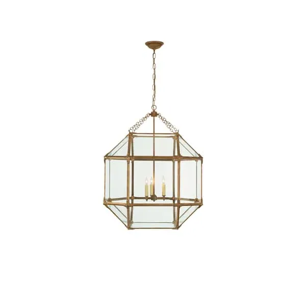 Small Pendant Light - Gilded, Iron image