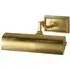 Small Picture Light - Natural Brass, Metal