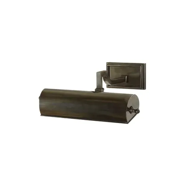 Small Single Picture Light - Gun Metal, Metal