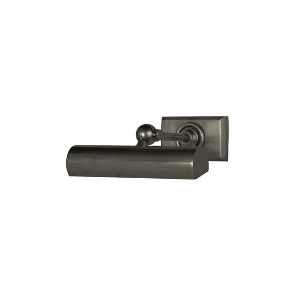 Small Single Picture Light with Adjustable Head - Bronze, Metal