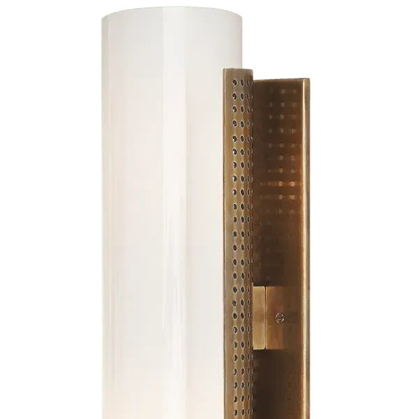 Small Wall Light - Antique-Burnished Brass
