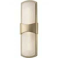 Small Wall Light with Alabaster - Aged Brass