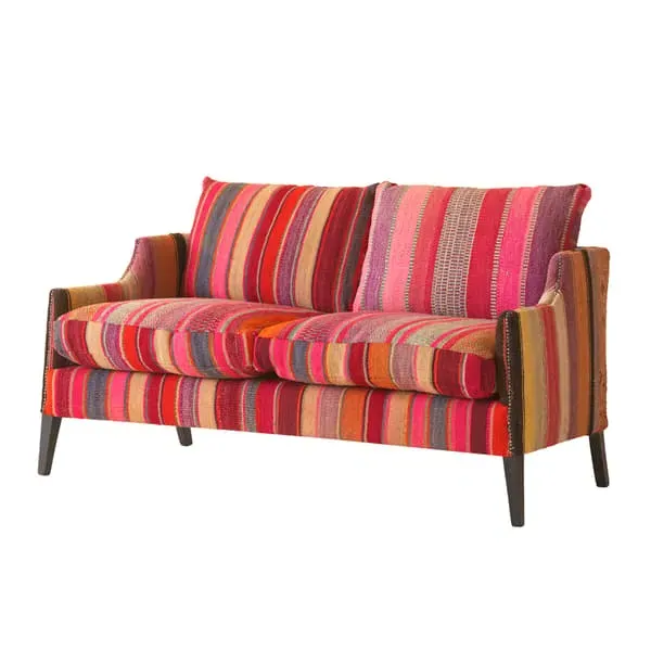 Sofa with Andean Pattern - Multicoloured, Fabric