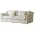 Sofa with Scatter Cushions - Light Neutral, Cotton