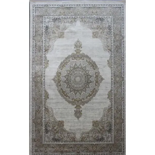 Soraya Persian Rug 240x340cm - Grey, Luxury Weave