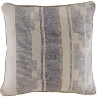 Square Cushion with Feather Fill - Cloud, Linen