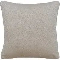 Square Cushion with Feather Fill - Gold, Cotton