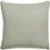 Square Cushion with Feather Fill - Green, Linen