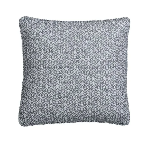 Square Cushion with Feather Fill - Iris, Fabric