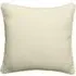 Square Cushion with Feather Fill - Ivory, Linen