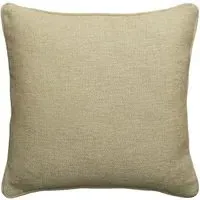 Square Cushion with Feather Fill - Natural, Linen