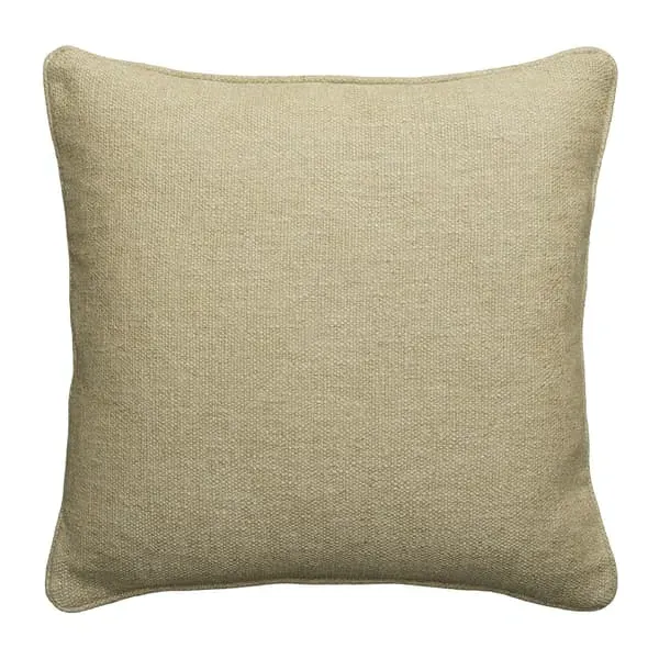 Square Cushion with Feather Fill - Natural, Linen