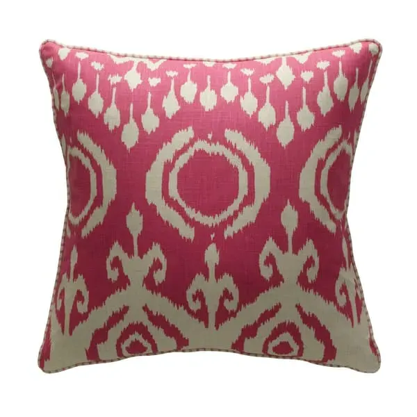 Square Cushion with Feather Fill - Paradise, Linen image
