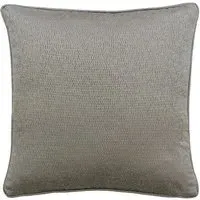 Square Cushion with Feather Fill - Smoke, Cotton