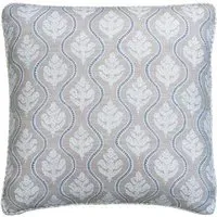 Square Cushion with Feather Fill - Stone, Linen