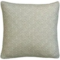 Square Cushion with Feather Fill - Stone, Linen
