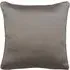 Square Cushion with Feather Fill - Thunder, Satin