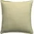Square Cushion with Oxford Trim - Sage, Linen