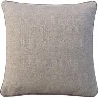 Square Cushion with Piping - Granita, Linen Blend