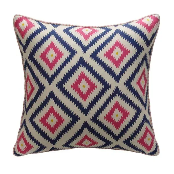 Square Cushion with Piping - Paradise, Linen image