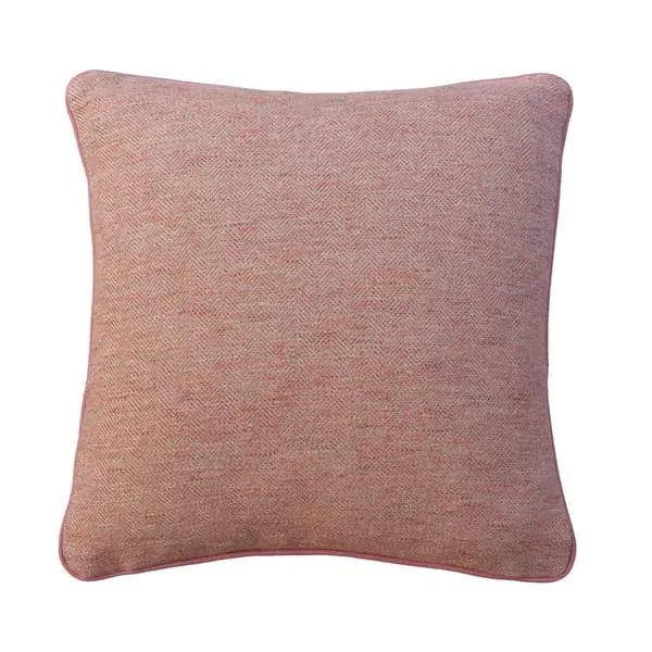 Square Feather Cushion with Piping - Dolce, Cotton