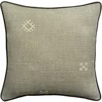 Square Outdoor Cushion with Hollowfibre - Smoke