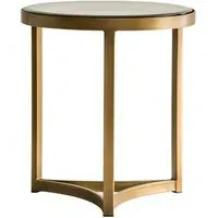 Sundance Side Table - Brass, Metal